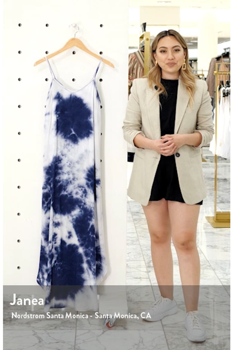 Tie Dye A-Line Maxi Dress video