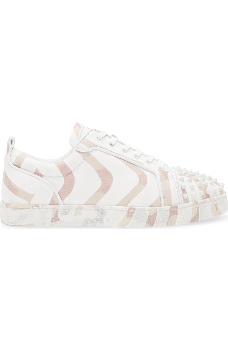Christian Louboutin Louis Junior Orlato Spikes Sneaker, Alternate, color, Multi Leche