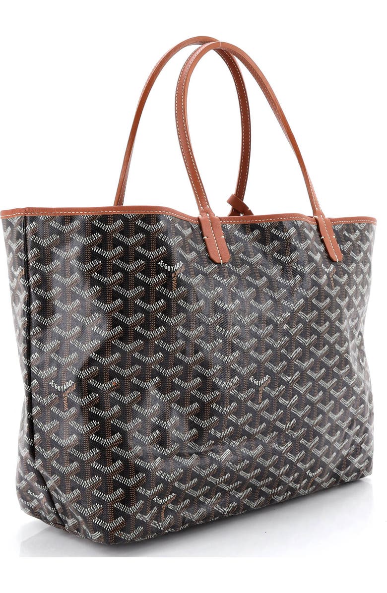 Pre-Owned Goyard Saint Louis Tote Coated Canvas PM, Alternate, color, Brown