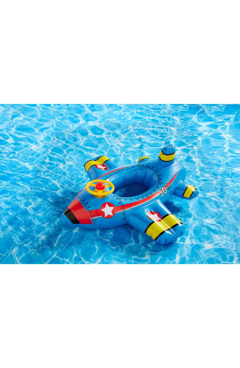 Mud Pie Baby Airplane Pool Float, Alternate, color, 