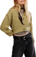 Free People Lila Crop Cardigan