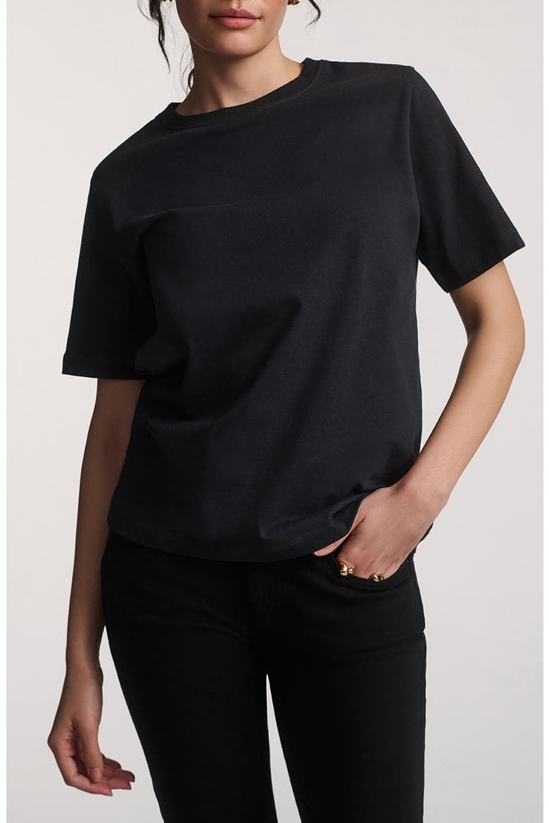 Basic Crewneck T-Shirt, Main, color, PHANTOM