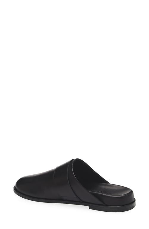 Aeyde Finja Leather Slip-on Loafers In Black
