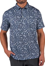Black Clover Vacation Nation Polo