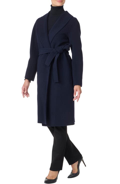 Double Face Wool Blend Coat