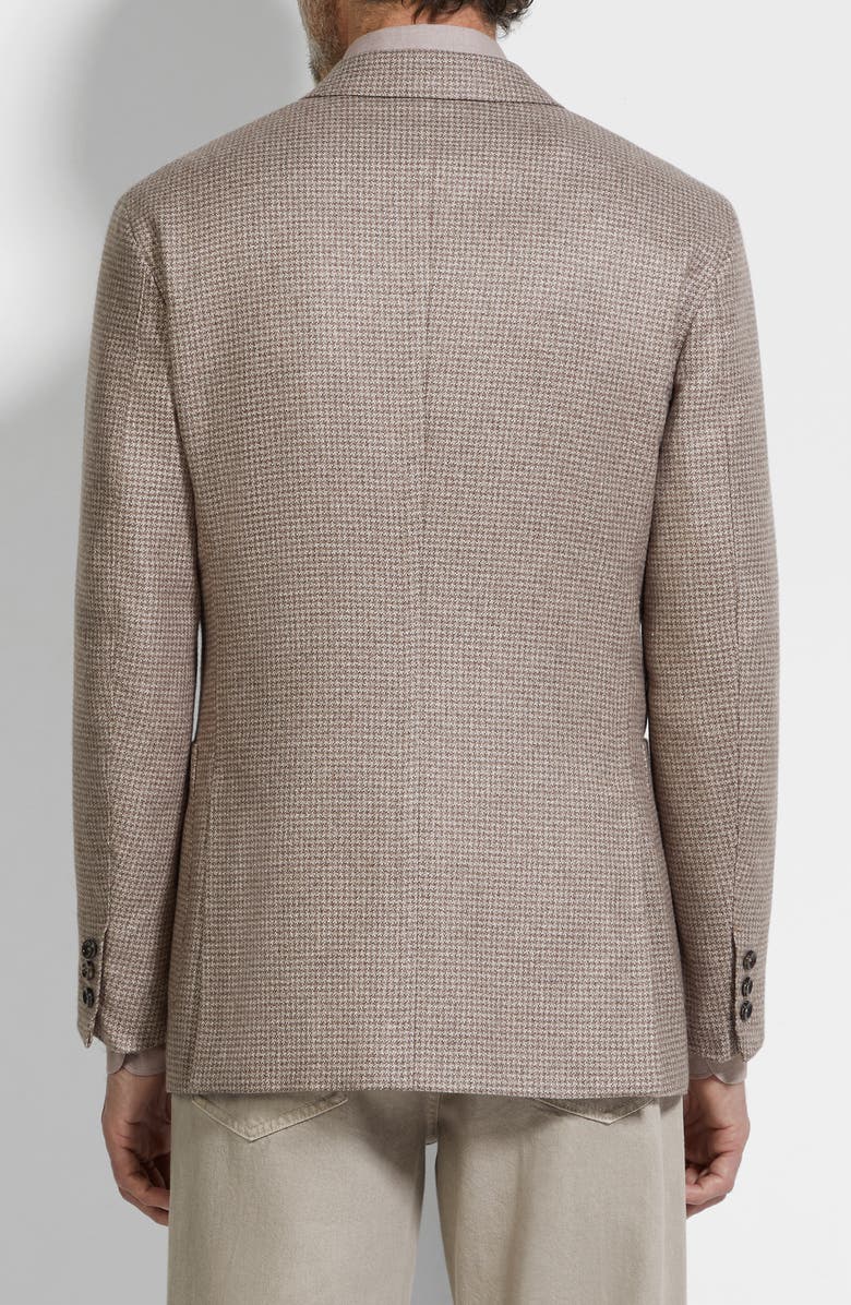 ZEGNA Couture Silk & Cashmere Sport Coat, Alternate, color, Light Beige/Light Taupe