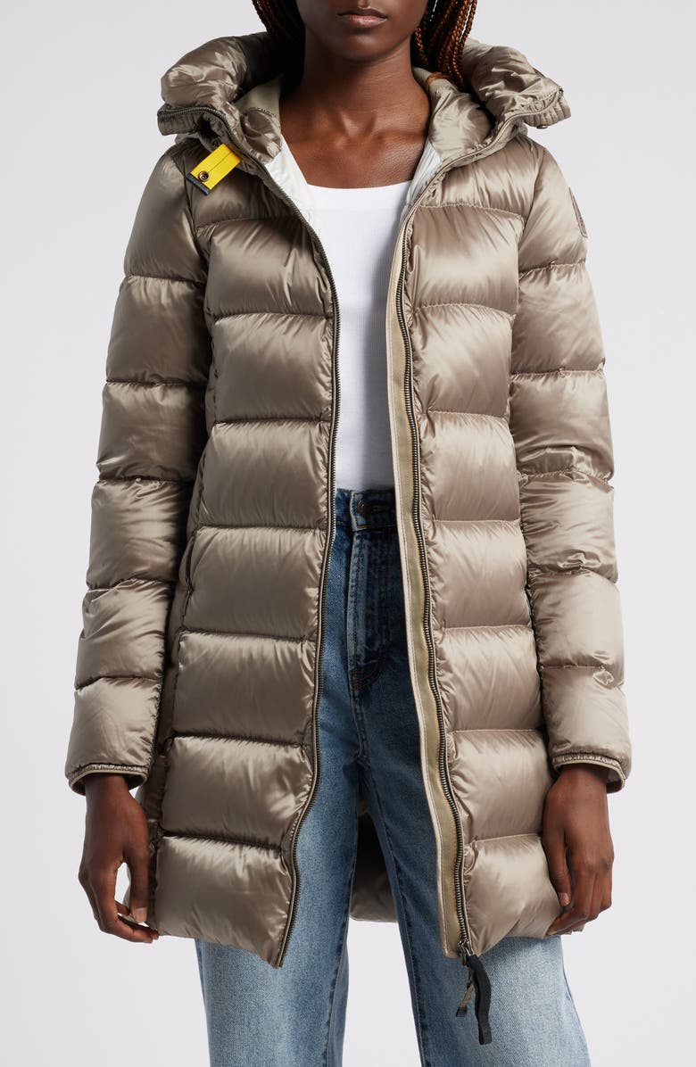 Parajumpers Marion Water Repellent 750 Fill Power Down Puffer Coat, Alternate, color, 