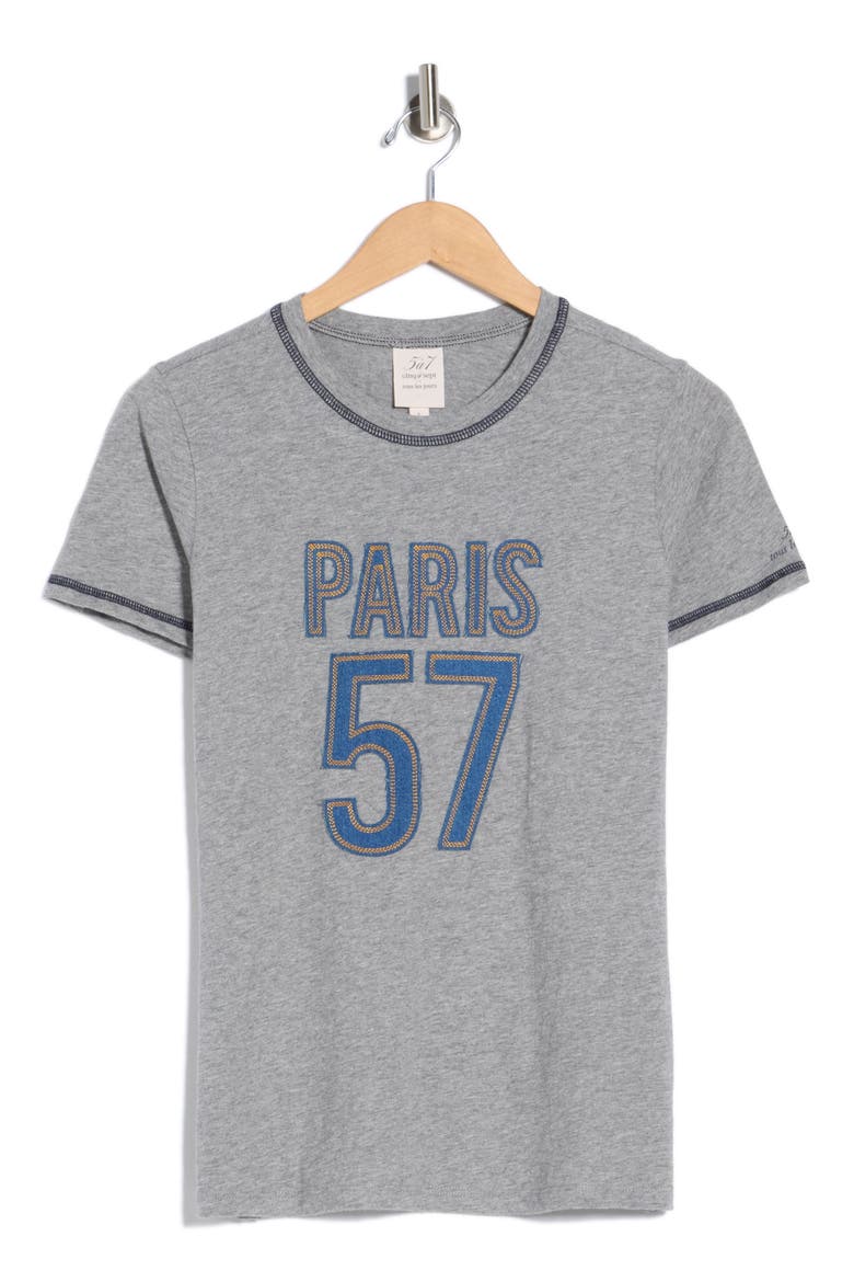 Paris 57 Heathered T-Shirt, Alternate, color, HEATHER GREY