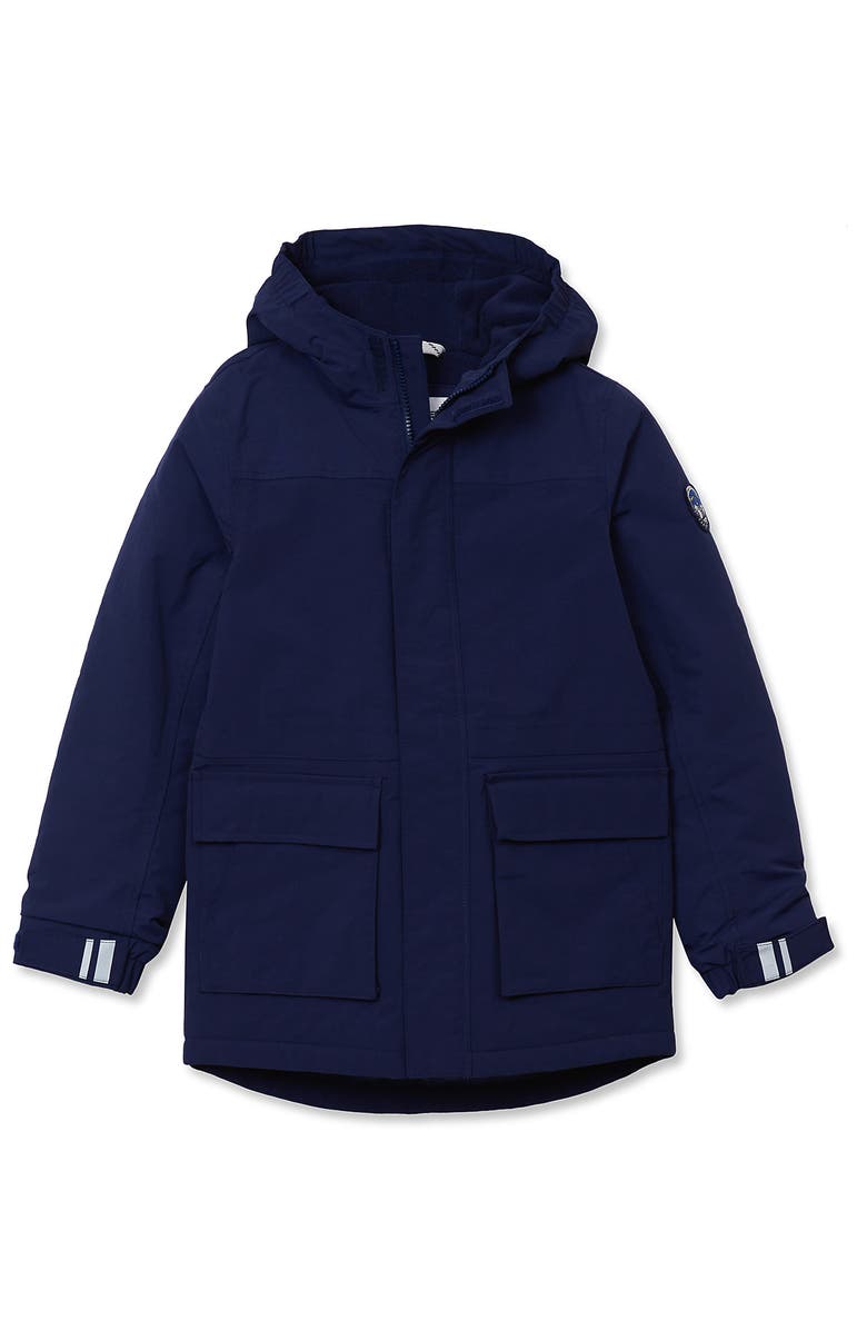 Lands' End Kids Husky Squall Waterproof Insulated Winter Parka, Main, color, Navy
