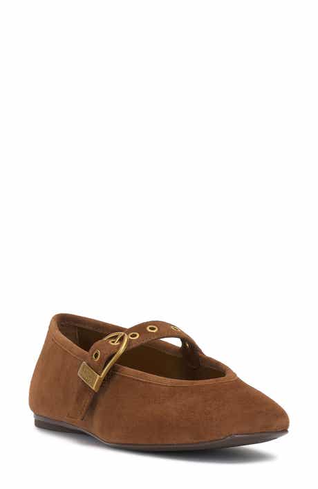 Vince Camuto Vinica Square Toe Mary Jane Flat