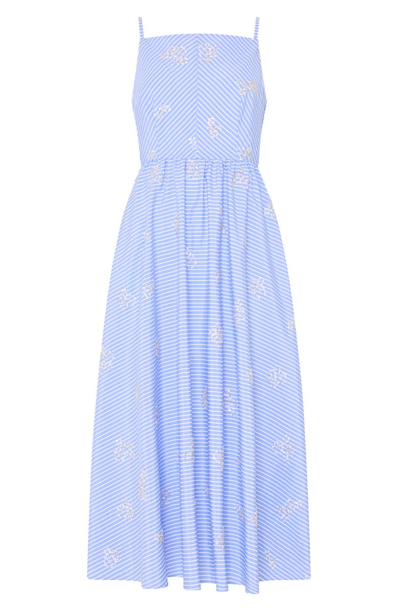 Milly Emily Beaded A-Line Dress, Alternate, color, 