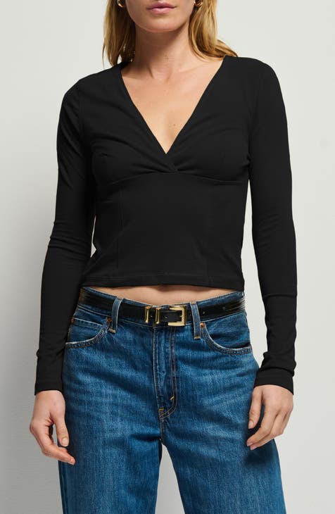 Long Sleeve Crop Tops for Women | Nordstrom Rack