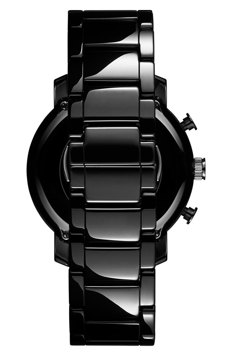 MVMT Chrono Ceramic Bracelet Watch, 45mm, Alternate, color, 