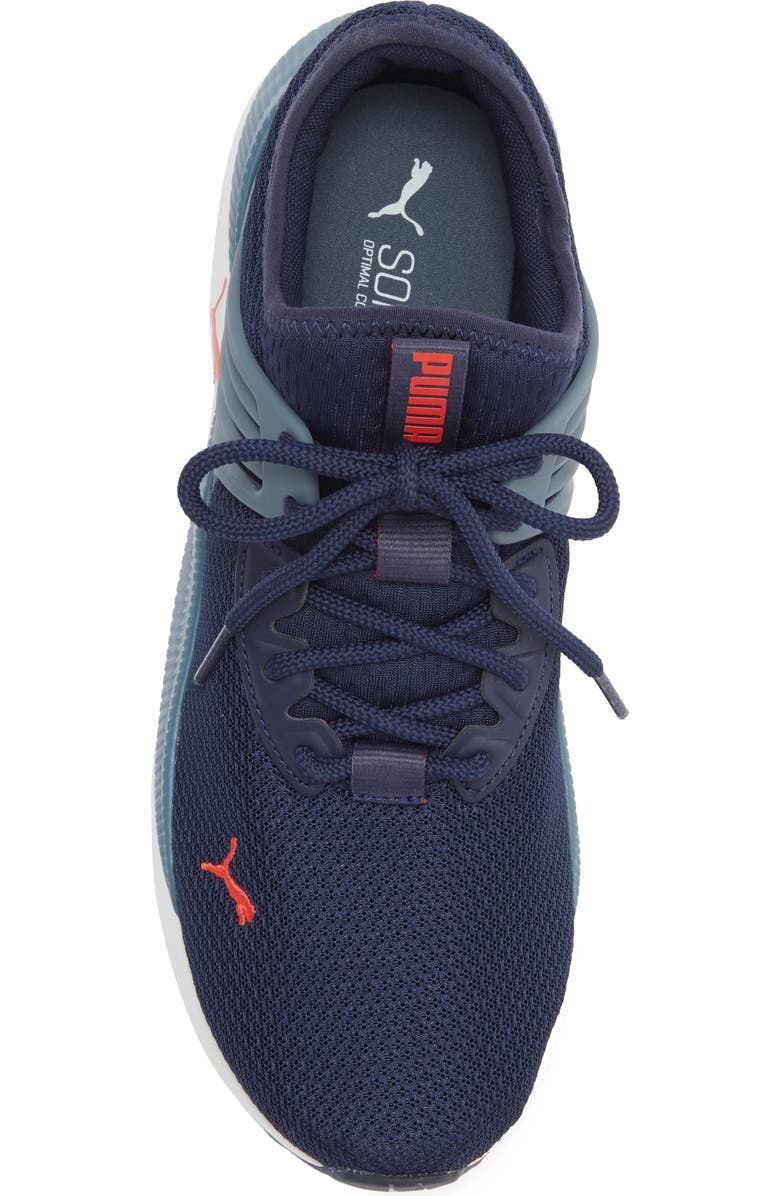 PUMA Pacer Future Sneaker, Alternate, color, Peacoat/ Evening Sky/ Red
