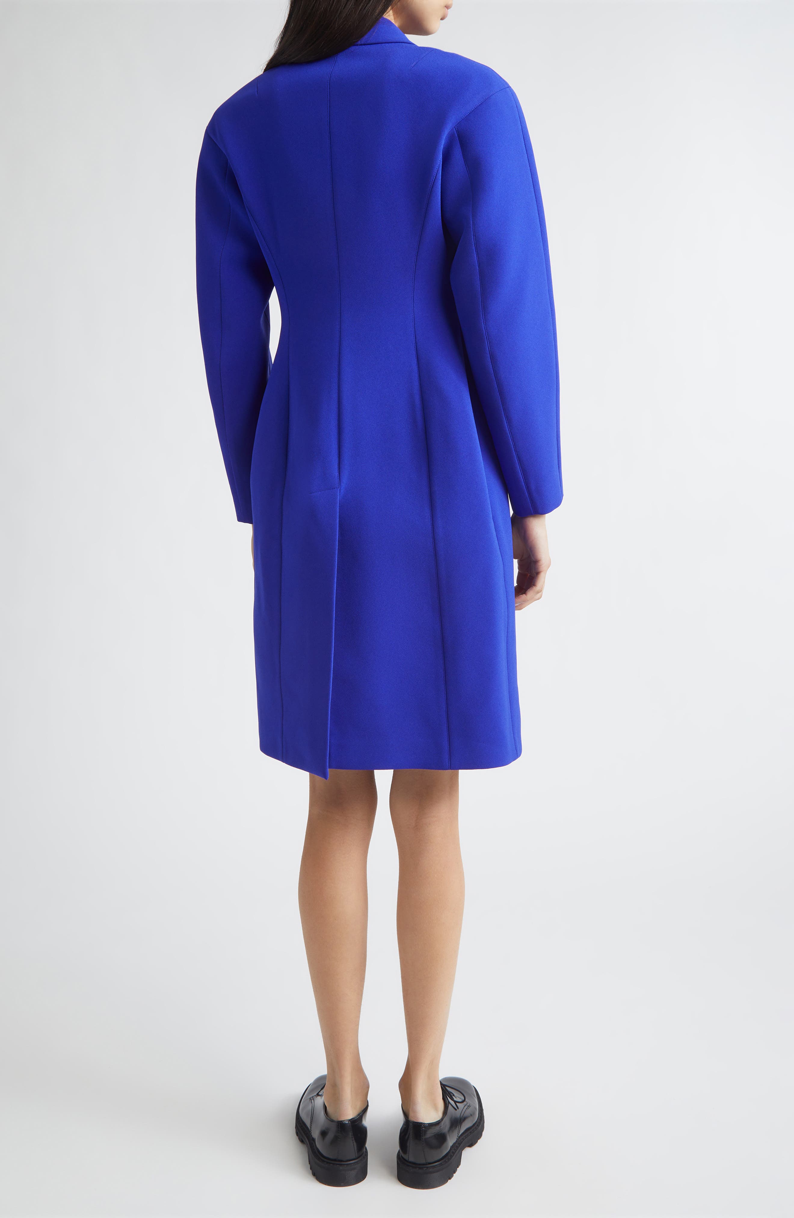 Sculpted Crepe Coat - image 2