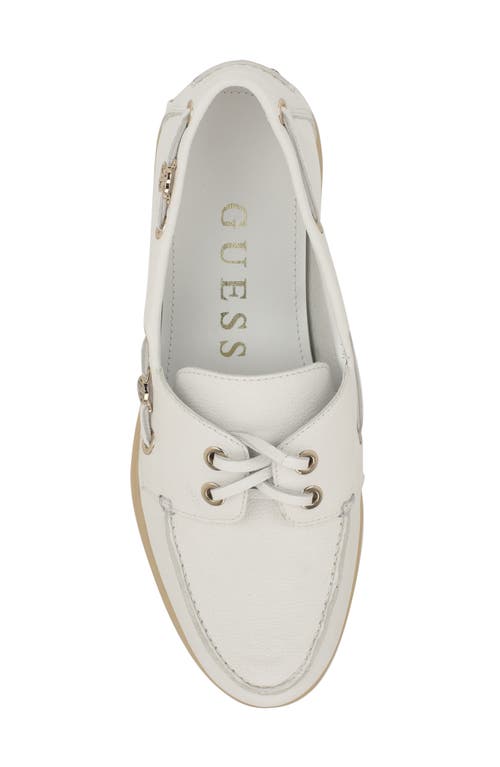 Guess Yomaya Loafer In White