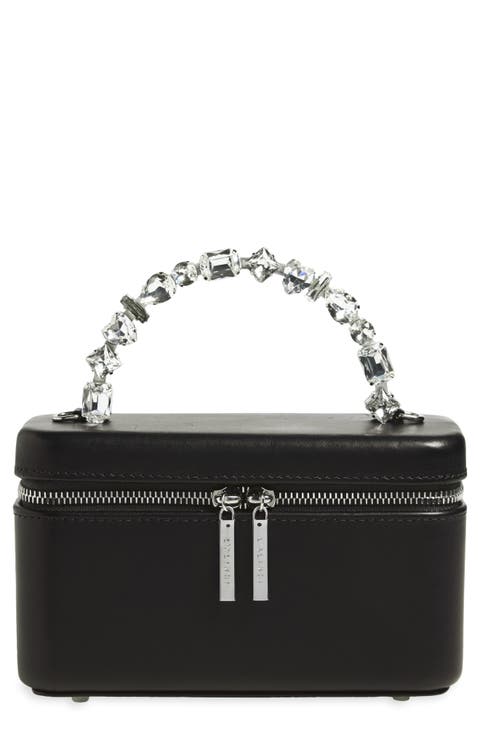 Taliya Leather Vanity Case Bag