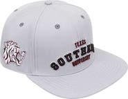 PRO STANDARD Men's Pro Standard  Gray Texas Southern Tigers Evergreen Southern Snapback Hat