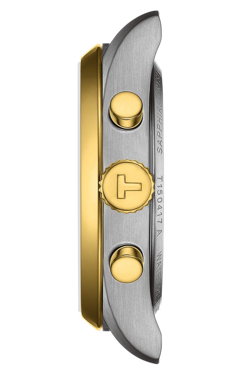 Tissot PR 100 Chronograph Bracelet Watch, 40mm, Alternate, color, Silver