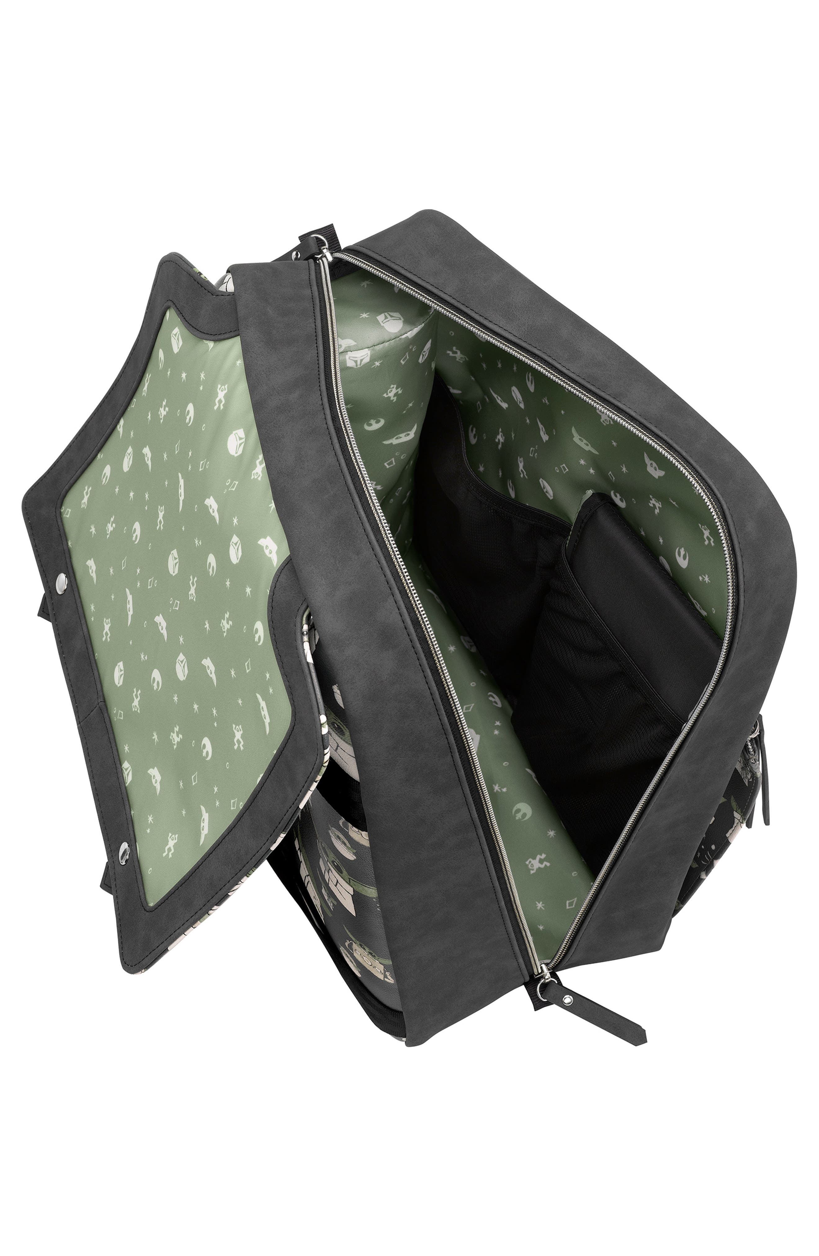 Petunia Pickle Bottom x Disney The Child Meta Diaper Backpack, Alternate, color, 