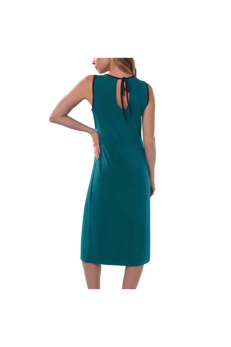 Women's G-III 4Her by Carl Banks Midnight Green Philadelphia Eagles Main Field Maxi Dress, Alternate, color, Green