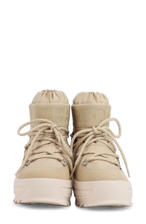 Pajar Galaxy Mini Waterproof Platform Ankle Bootie In Sand