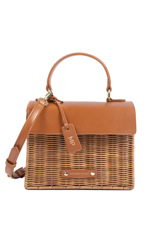 Modern Picnic THE MINI LUNCHER in Brown Wicker  product