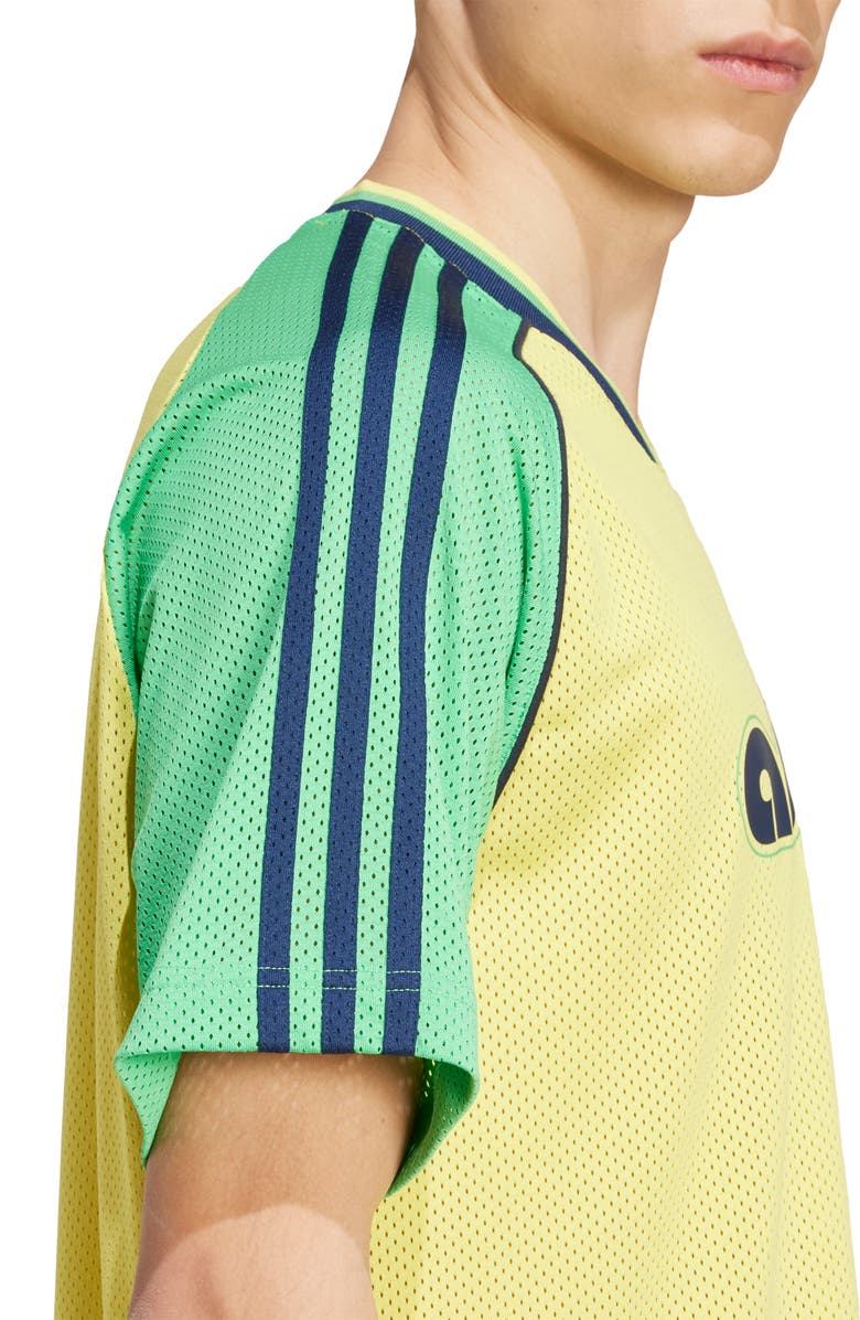 adidas Short Sleeve Jersey, Alternate, color, Pure Sulfur