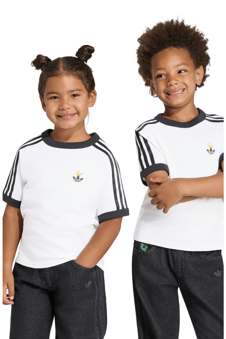 x Pokémon Kids' Cotton Graphic T-Shirt, Alternate, color, WHITE