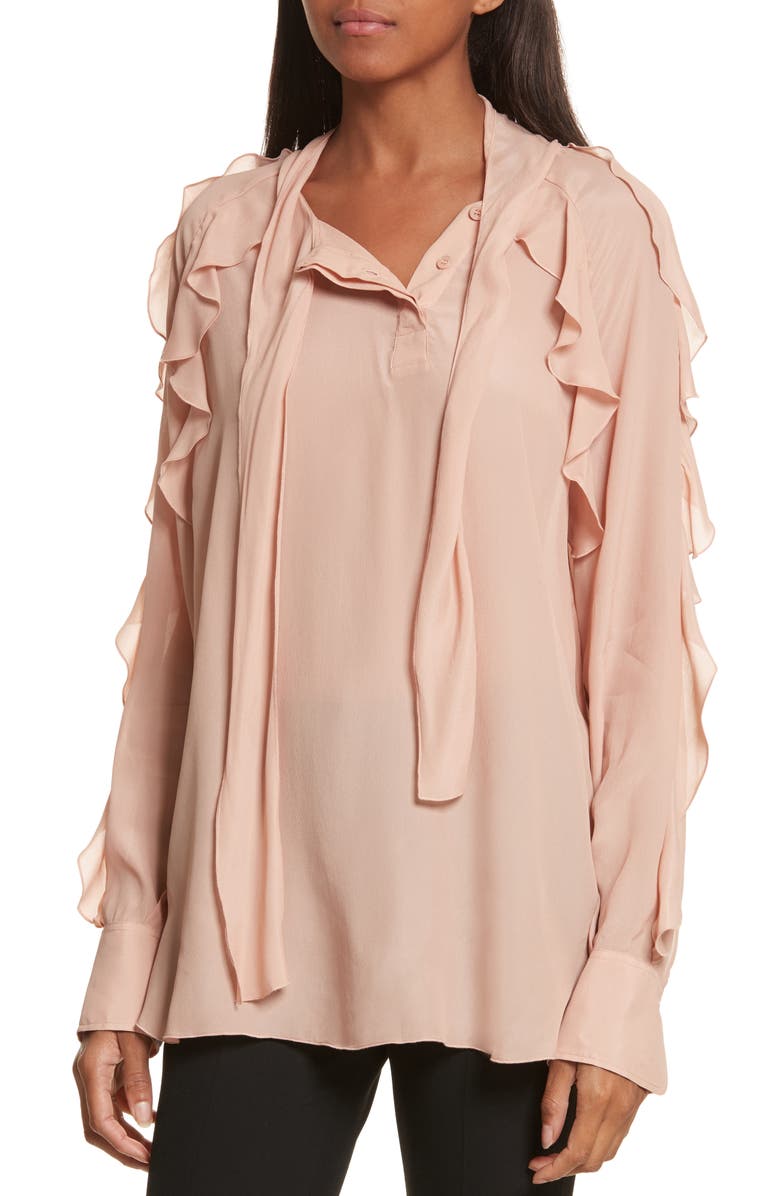See by Chloé Ruffle Blouse, Alternate, color, 