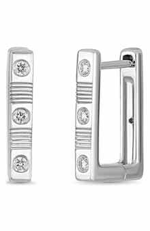 Bony Levy Cleo Diamond Hoop Earrings