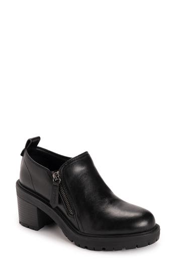 Muk Luks Lainey Side Zip Bootie In Black