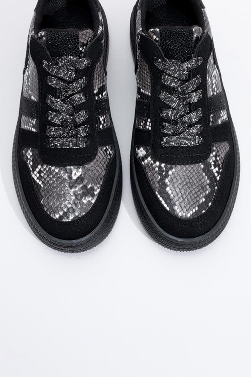 Prologue Shoes Rexie Glitter Sneakers In Multi