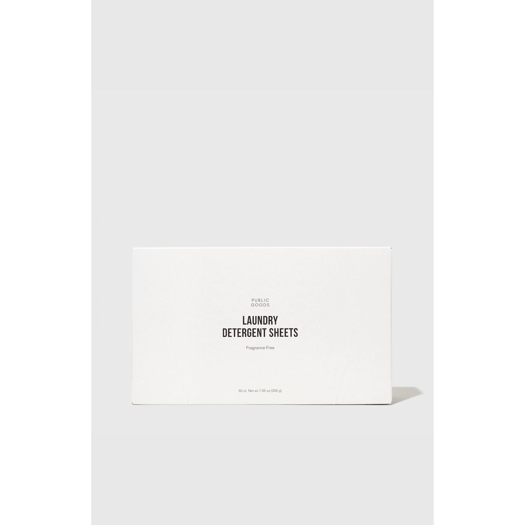 PUBLIC GOODS Laundry Detergent Sheets in Fragrance Free at Nordstrom