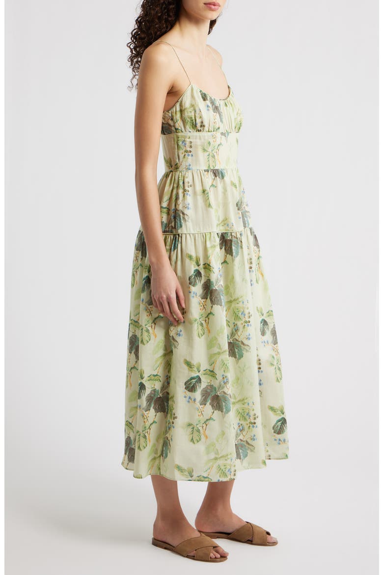 Benoit Floral Print Sleeveless Maxi Dress, Alternate, color, FLORAISON DE MURES