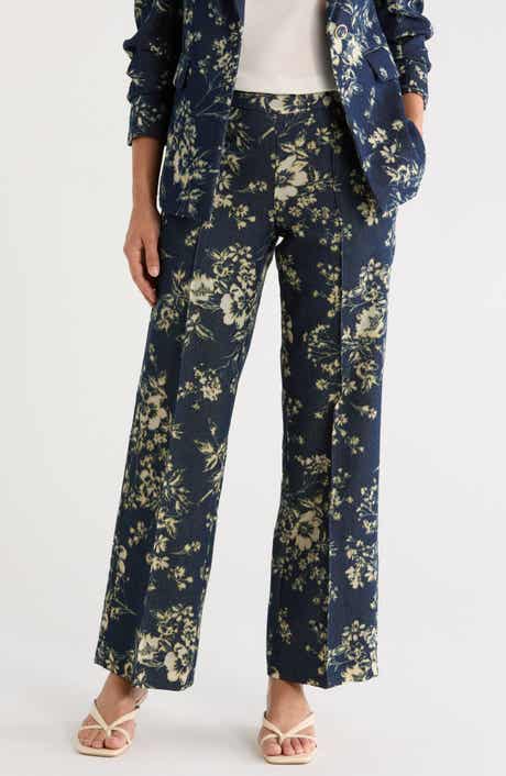 The Gabby Denim Burnout Pants