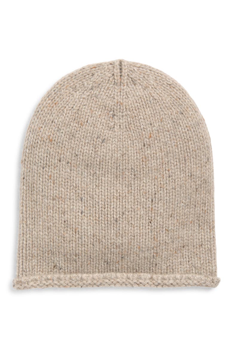 Tiree Cashmere Beanie, Main, color, HA0397 ISLANDER DONEGAL