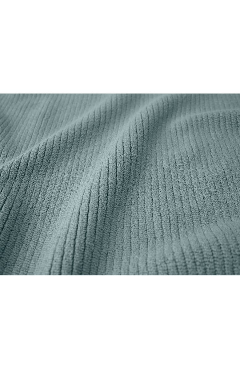 Coyuchi Temescal Organic Cotton Rib Bath Mat, Alternate, color, Lagoon