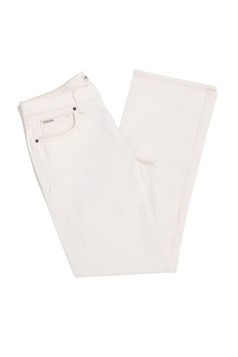 G18 Relaxed Fit Jeans, Alternate, color, WHITE