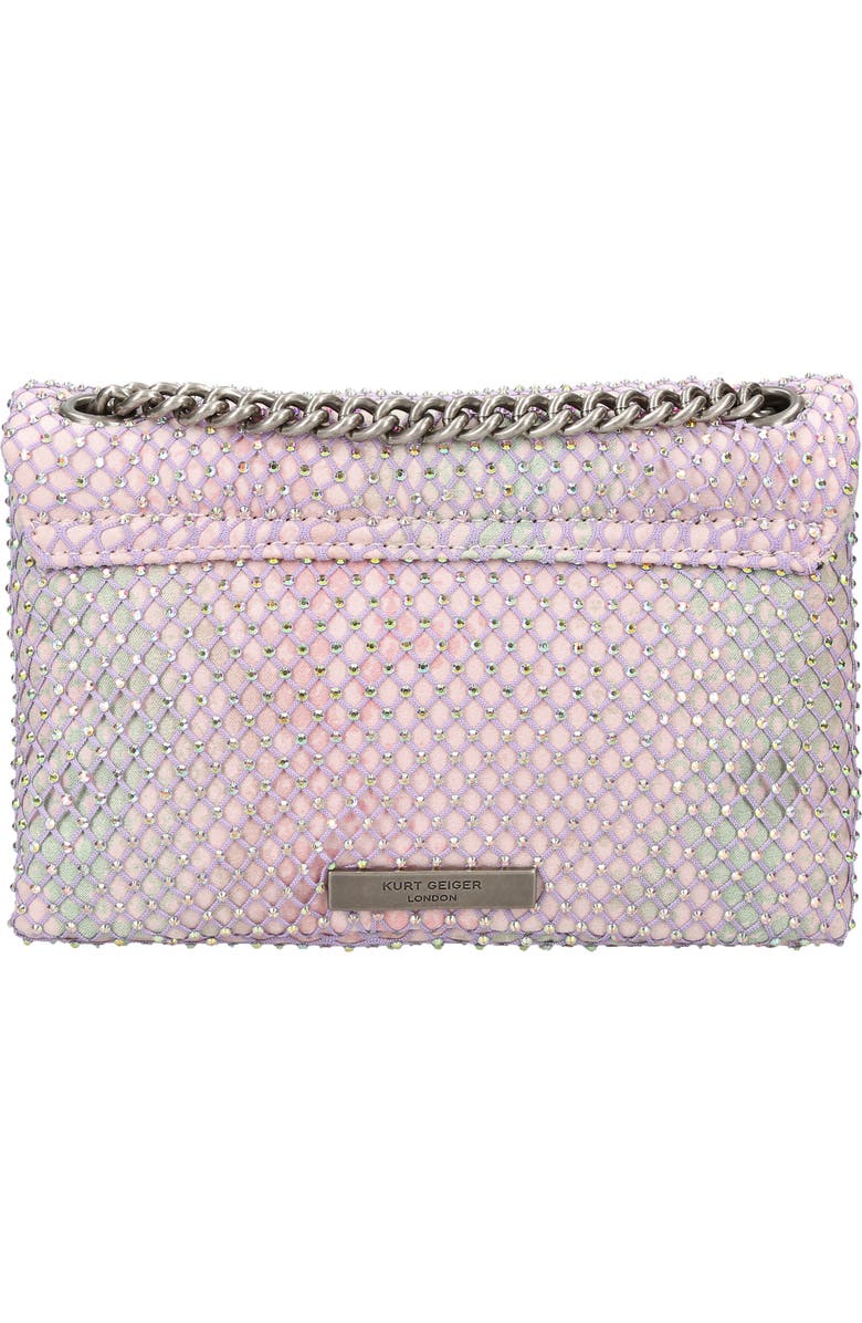 Kurt Geiger London Mini Kensington Embellished Fabric Convertible Crossbody Bag, Alternate, color,