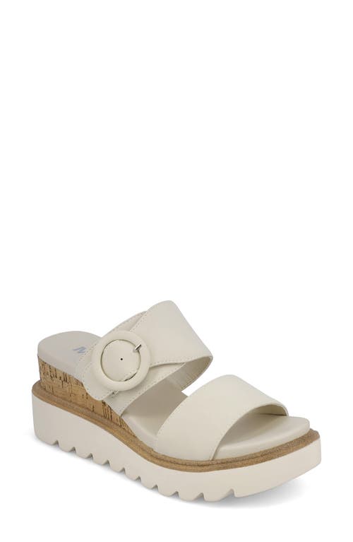 Shop Mia Odal Platform Wedge Sandal In Seashell