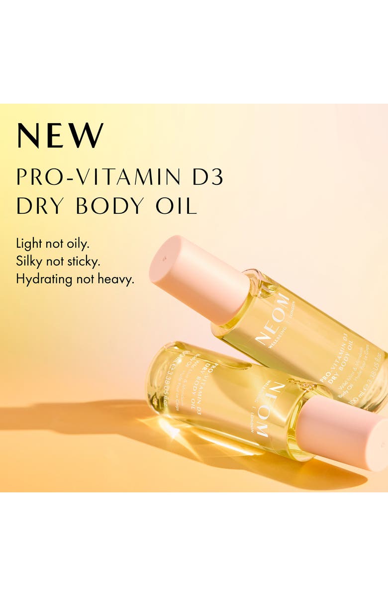 NEOM Wellbeing Pro-Vitamin D3 Dry Body Oil, Alternate, color,