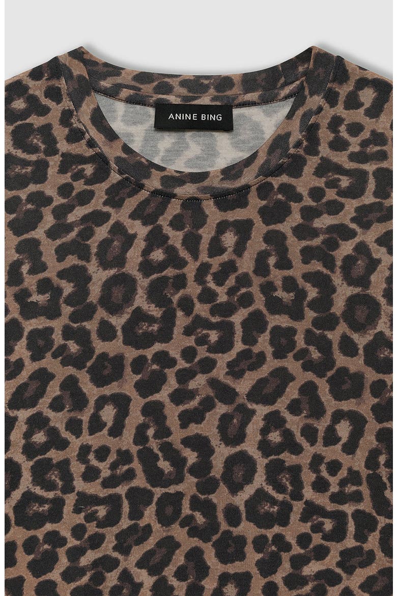 Sylvie Tee, Alternate, color, Black / Brown Leopard