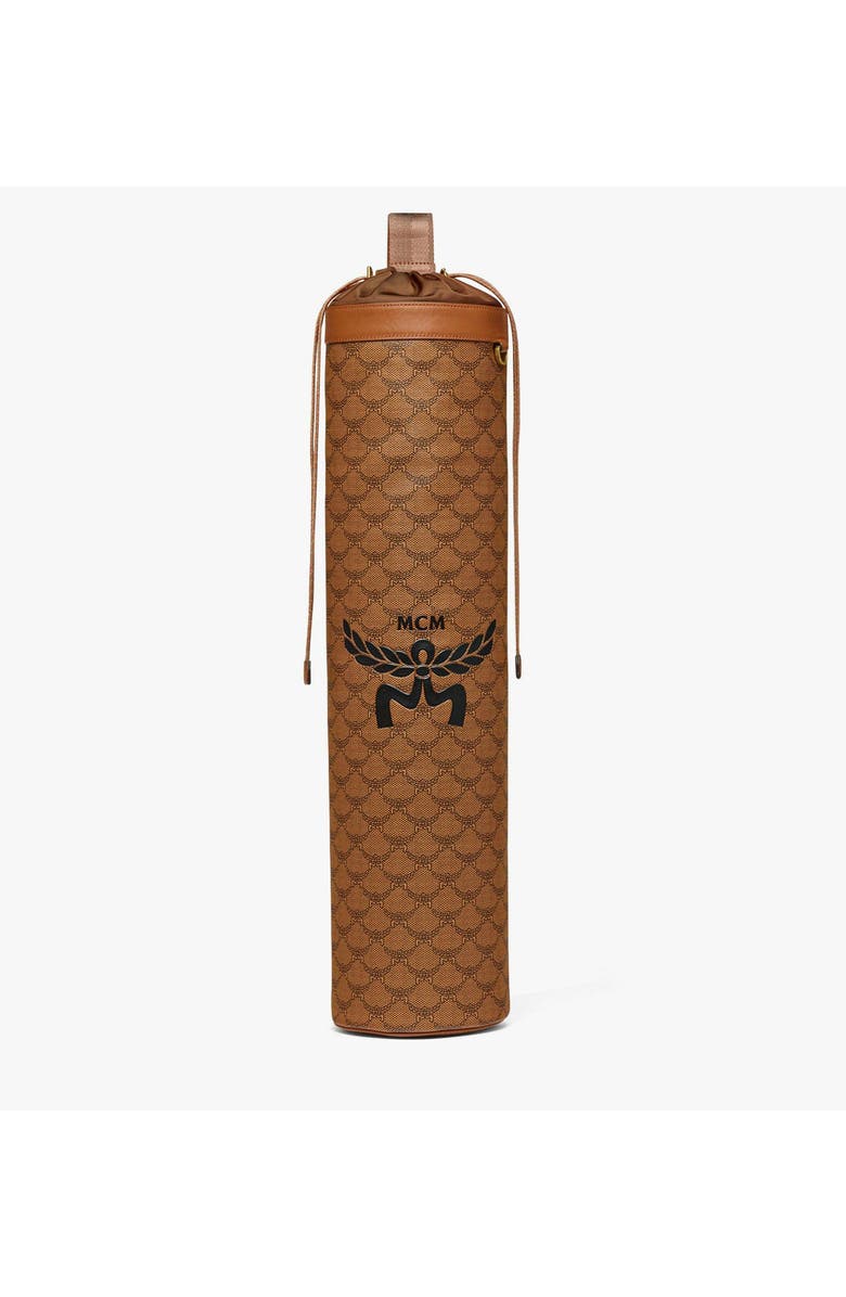 MCM Ottomar Yoga Mat Holder in Lauretos, Main, color, Cognac