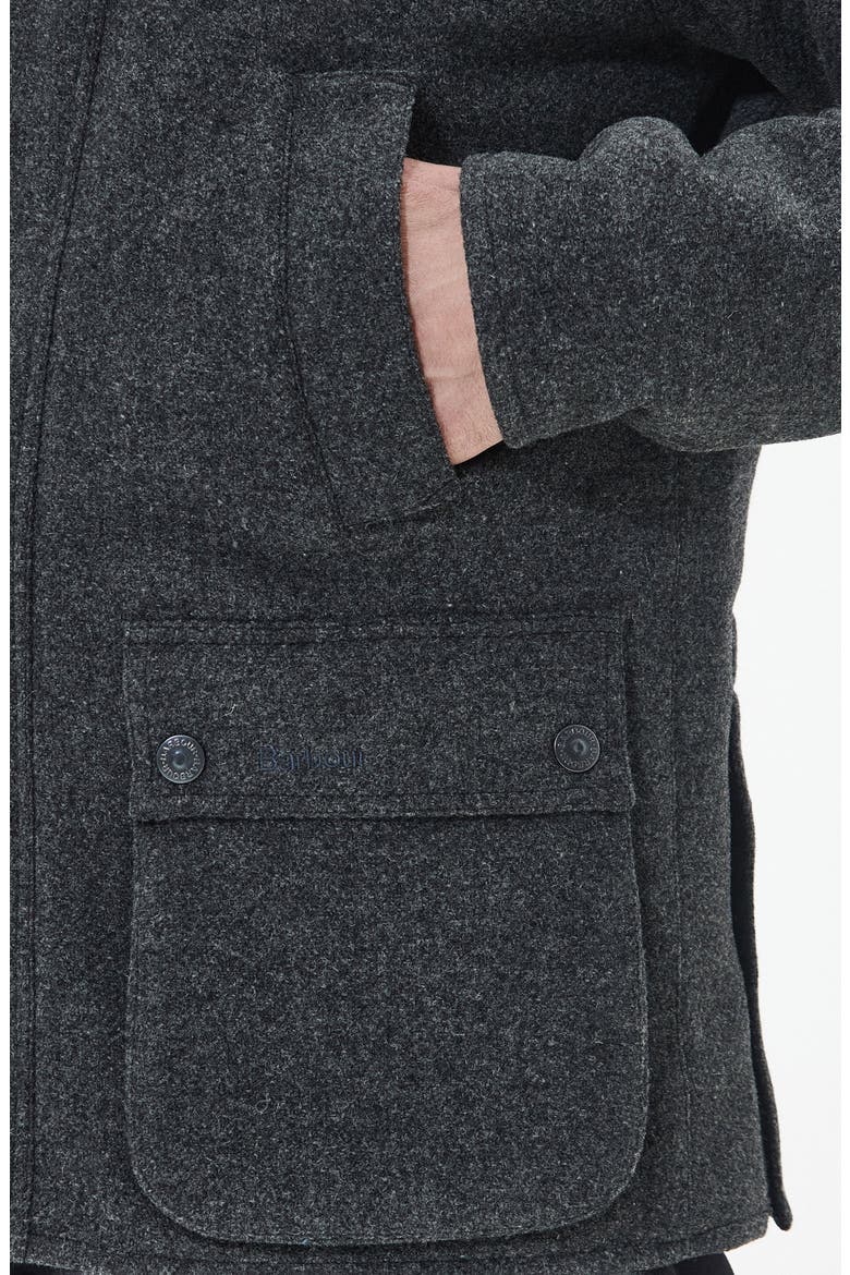 Bedale Wool Jacket, Alternate, color, CHARCOAL