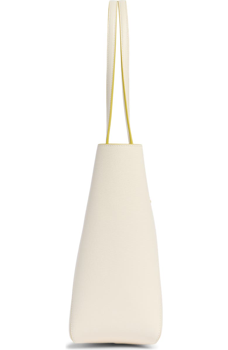 Kate Spade New York poppy refined grained leather tote bag, Alternate, color, Meringue