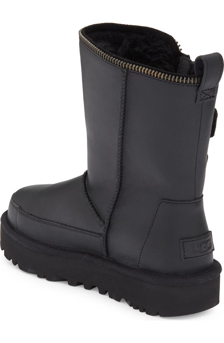 UGG<sup>®</sup> Classic Short Moto Platform Boot, Alternate, color,