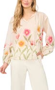 Ted Baker Rochelle Floral Print Top