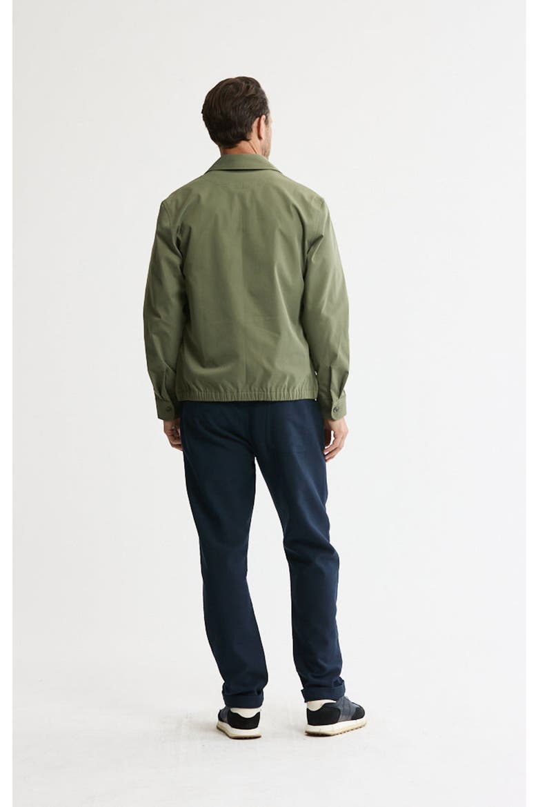 Tech Twill Zip Up Jacket, Alternate, color, Olive