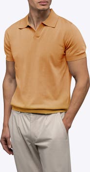 Cuts Istanbul Johnny Collar Cotton Bend Polo